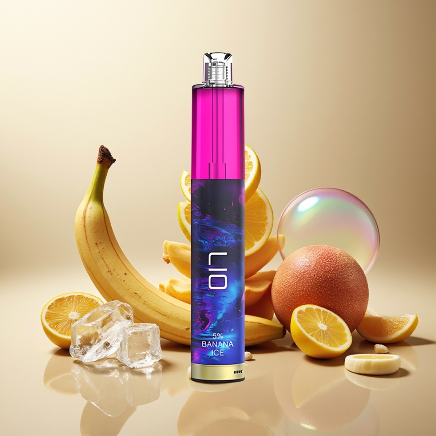 LIO Max Mesh 3000 PuffsEngångs Vape Bananis (10 mL, 1000mAh) – svensk grossist