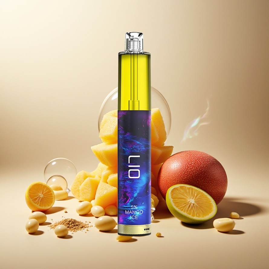 LIO Max Mesh 3000 Puffs Svensk Grossist Engångsvape Mango Is
