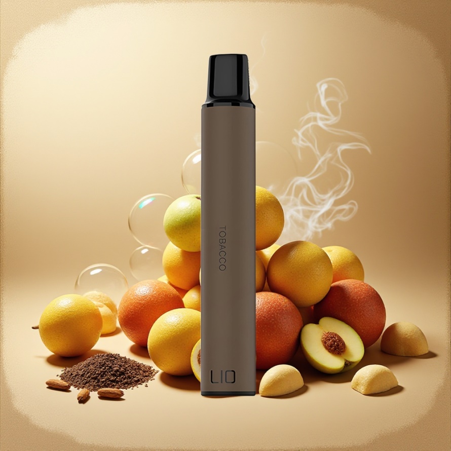 LIO Mini 600 Puffs Engångs Vape Tobak 400mAh Svensk Grossist