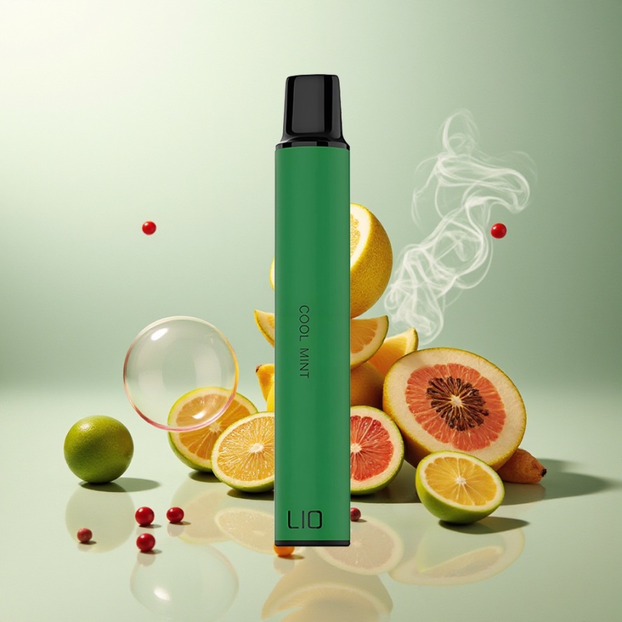 LIO Mini 600 Puffs Engångsvape Kylmynta 400mAh Svensk Grossist