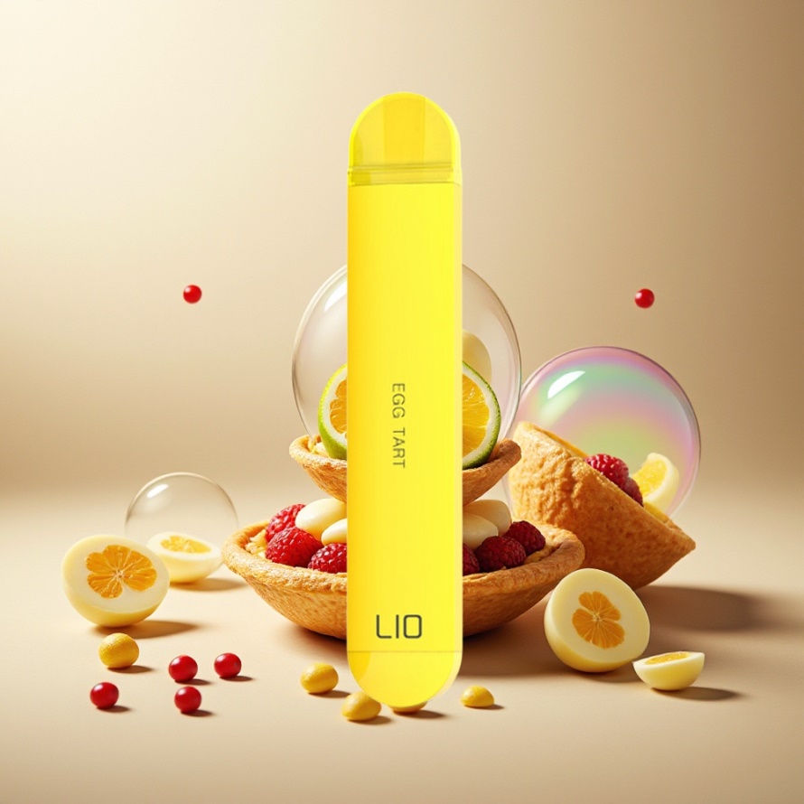 LIO NANO X 600 Puffs Engångs Vape Äggtårta 500mAh 2ML svensk grossist