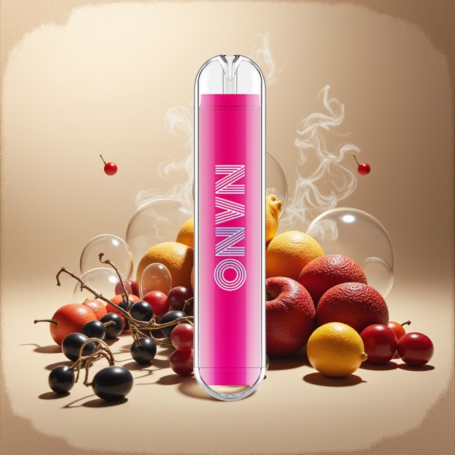 LIO NANO X2 800 Puffs Engångsvape Svart Vinbär Druva Svensk Grossist 500mAh 2ml