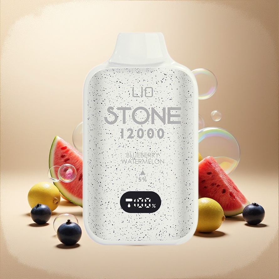 LIO Stone 12000 PuffsEngångs Vape Blåbär Vattenmelon 18ML svensk grossist