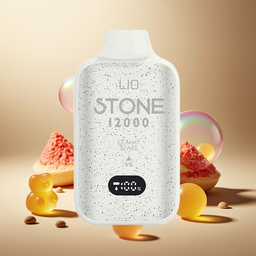 LIO Stone 12000 PuffsEngångs Vape Godisbjörnar (18ML, Type-C) svensk grossist