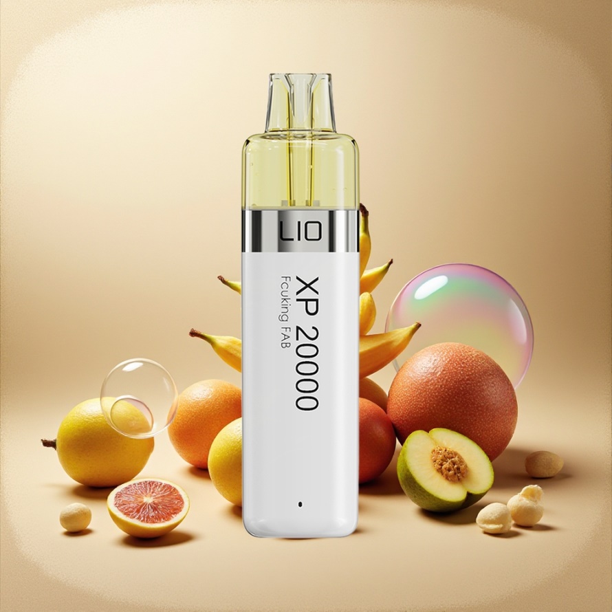 LIO XP 20000 PuffsEngångs Vape Fcuking Fab Svensk Grossist 12ML 50mg 900mAh TYPE-C