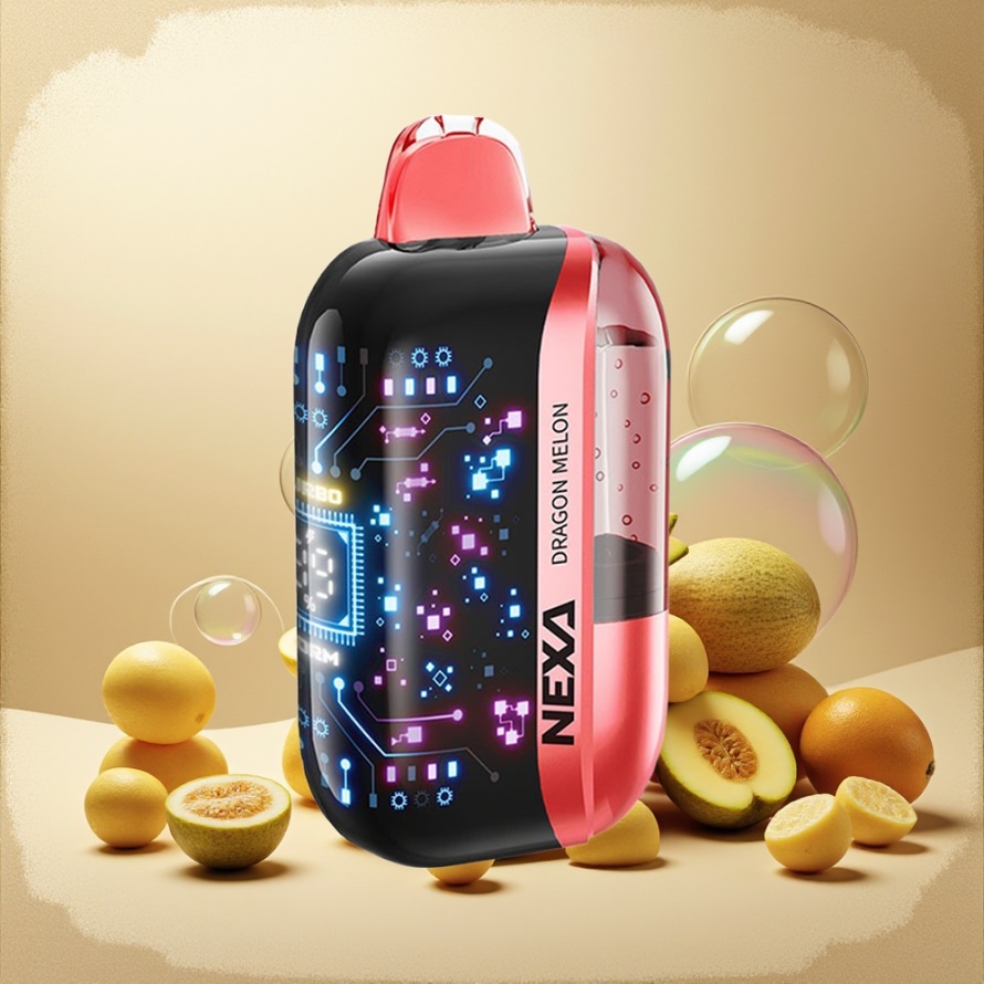 NEXA Ultra 50000 Puffs Engångs Vape Drakenmelon 20ml 800mah 5% Nikotin svensk grossist