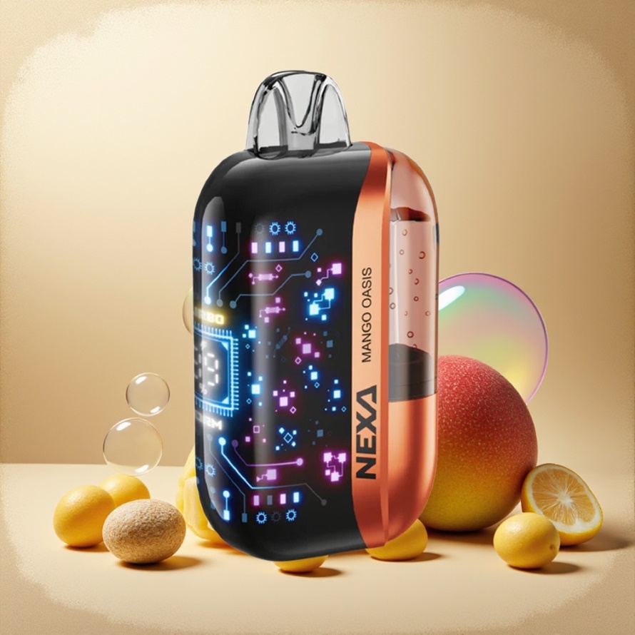 NEXA Ultra 50000 Puffs Engångs Vape Mango Oasis 20ml 800mah 5% Nikotin svensk grossist