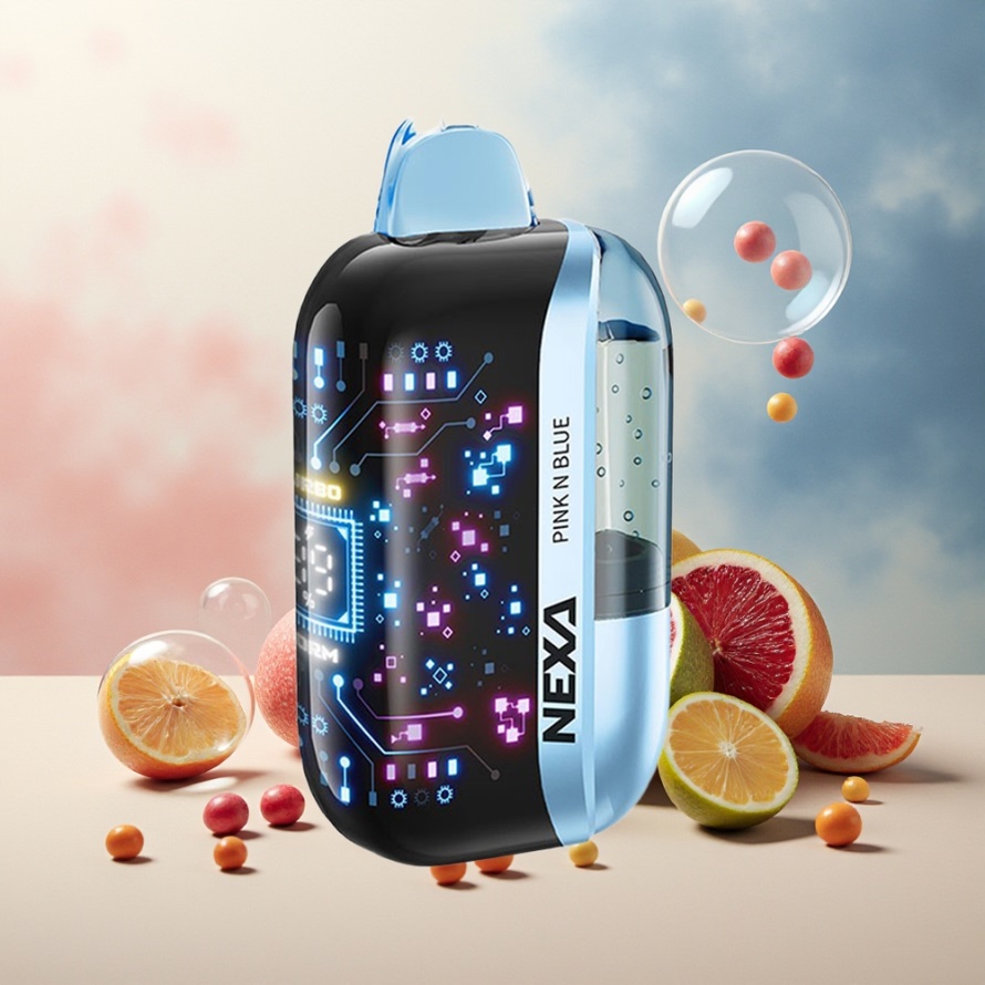 NEXA Ultra 50K Engångs Vape Rosa & Blå med 20ml, 800mAh, 5% Nikotin – svensk grossist
