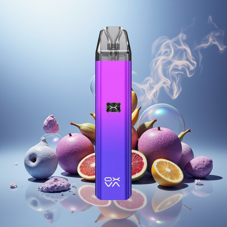 Oxva Xlim C Pod Vape Kit Blå Lila 900mAh 25W MTL/RDTL svensk grossist