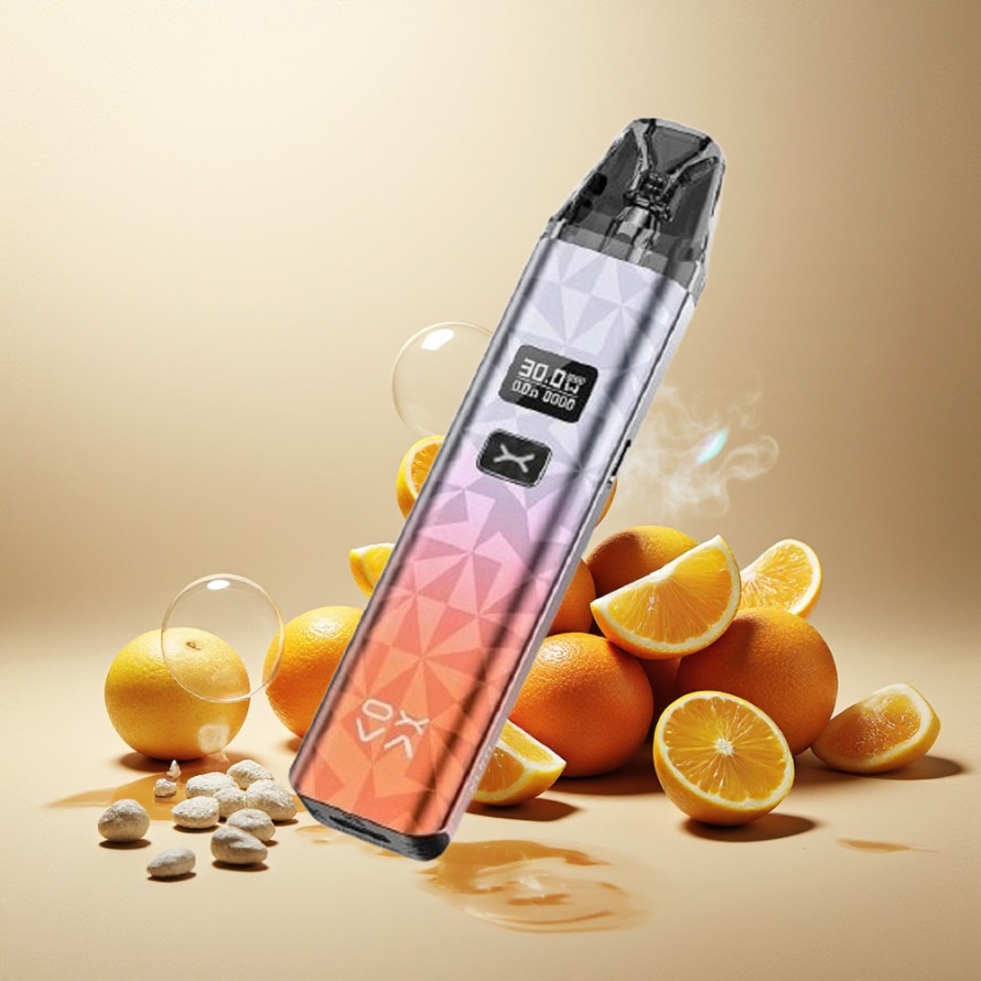 Oxva Xlim Classic Edition 1000mAh 30W Mesh Pod Kit Orange Silver svensk grossist