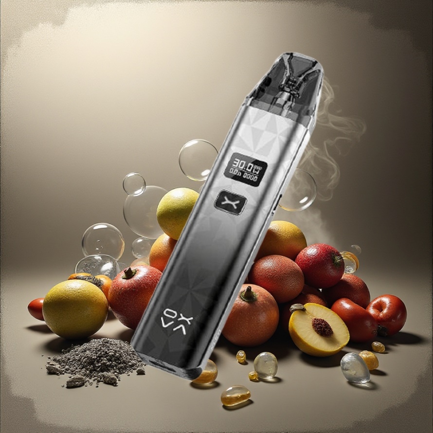 Oxva Xlim Classic Edition 1000mAh 30W OLED Svart Silver Pod Kit Svensk Grossist