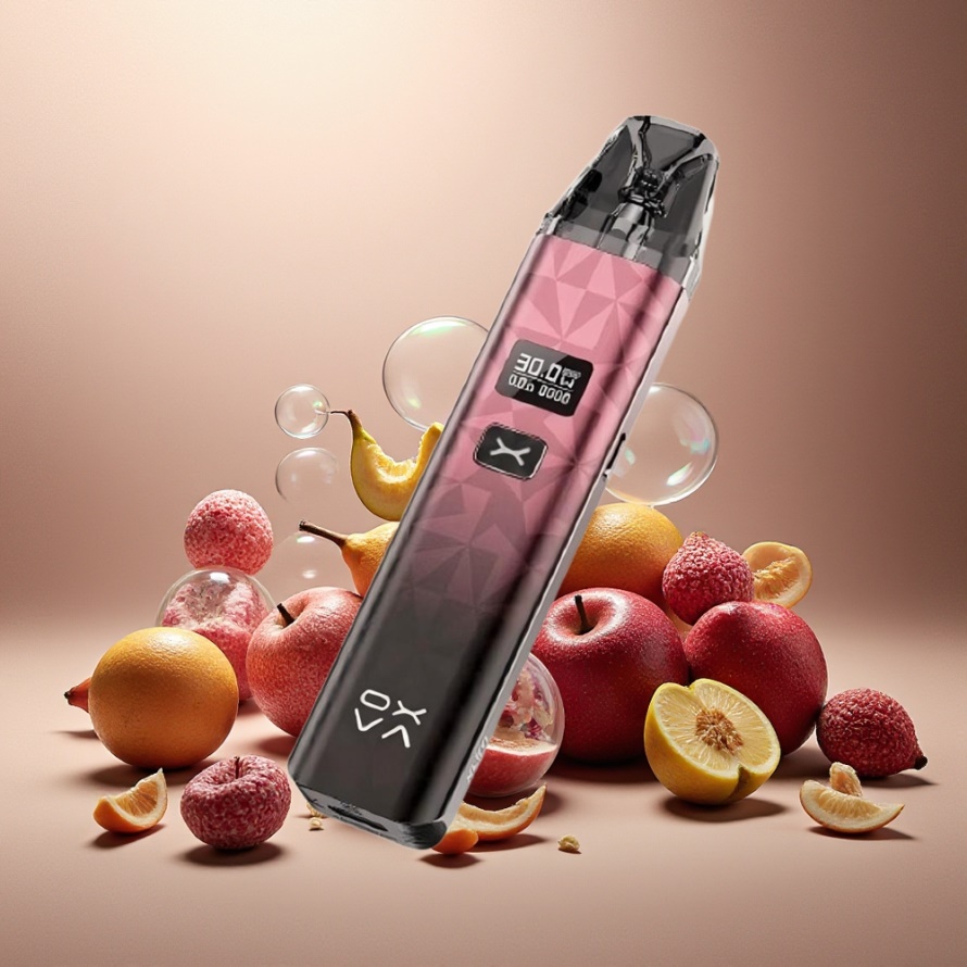 Oxva Xlim Classic Edition Pod Kit Svart Rosa – Svensk Grossist med 1000 mAh Batteri & 30W Max Effekt