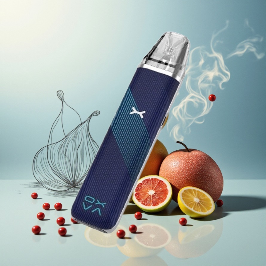Oxva Xlim Go Svensk Grossist Vape Kit Randig Blå med 30W och 1000mAh
