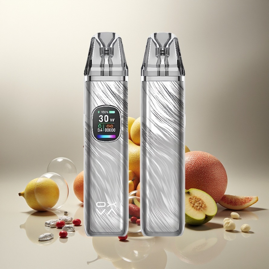 Oxva Xlim Pro 2 1300mAh 30W TFT Pod Kit Platina Grå svensk grossist