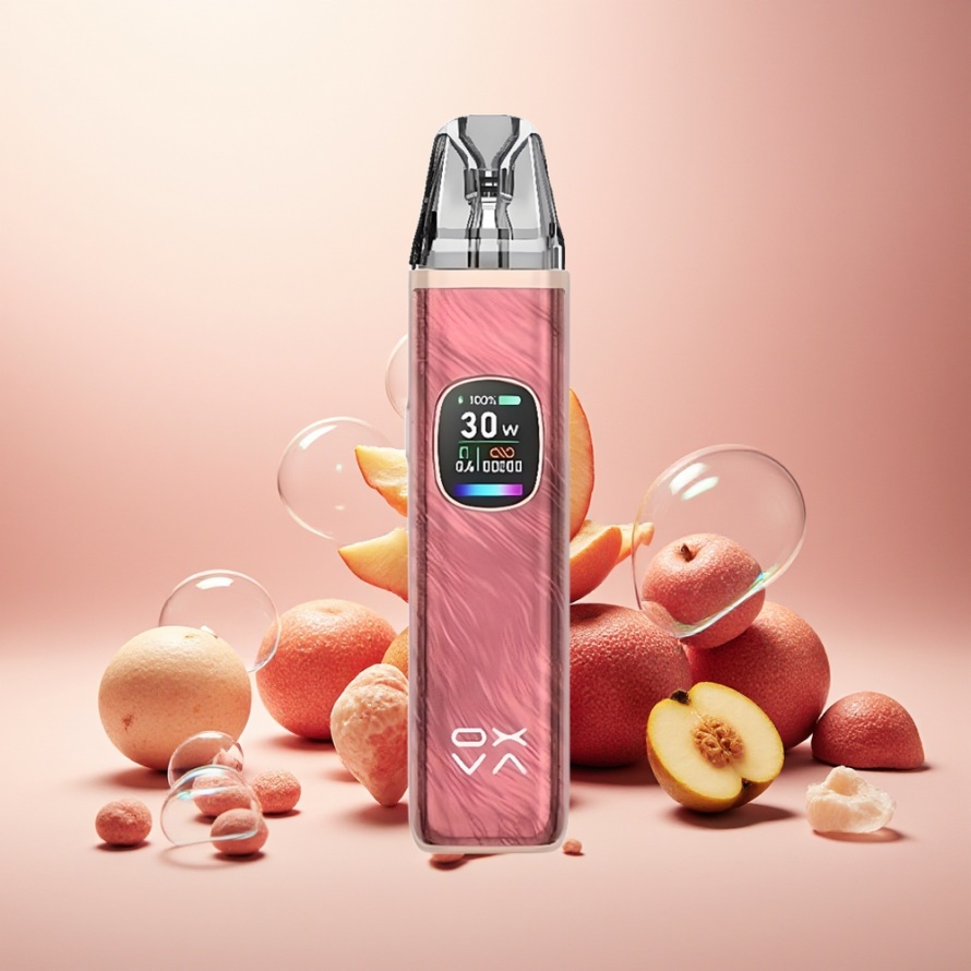 Oxva Xlim Pro 2 Pod Kit Rosarött med 1300mAh, 30W & TFT Skärm – Svensk Grossist