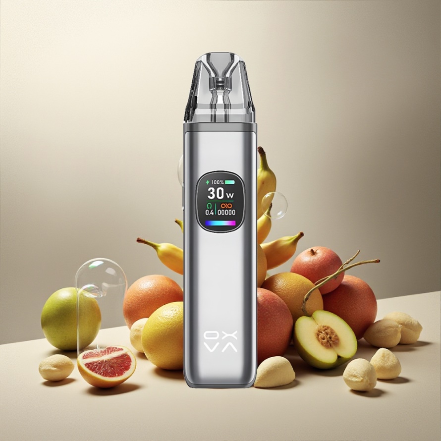 Oxva Xlim Pro 2 Pod Kit Titaniumgrå (1300mAh, 30W, 2ml) – Svensk Grossist