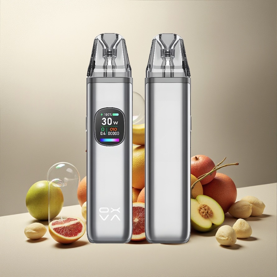 Oxva Xlim Pro 2 Pod Kit Titaniumgrå (1300mAh, 30W, 2ml) – Svensk Grossist