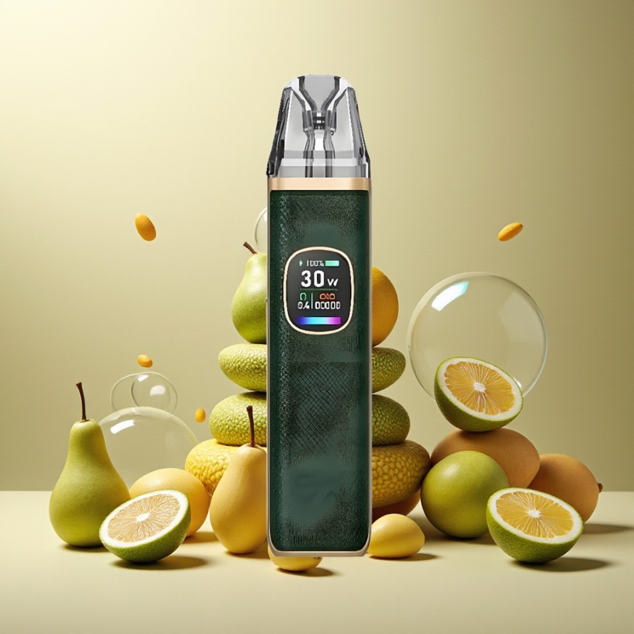 Oxva Xlim Pro 2 Svensk Grossist Pod Kit Grön Pyton 1300mAh 30W 2ml TFT Skärm
