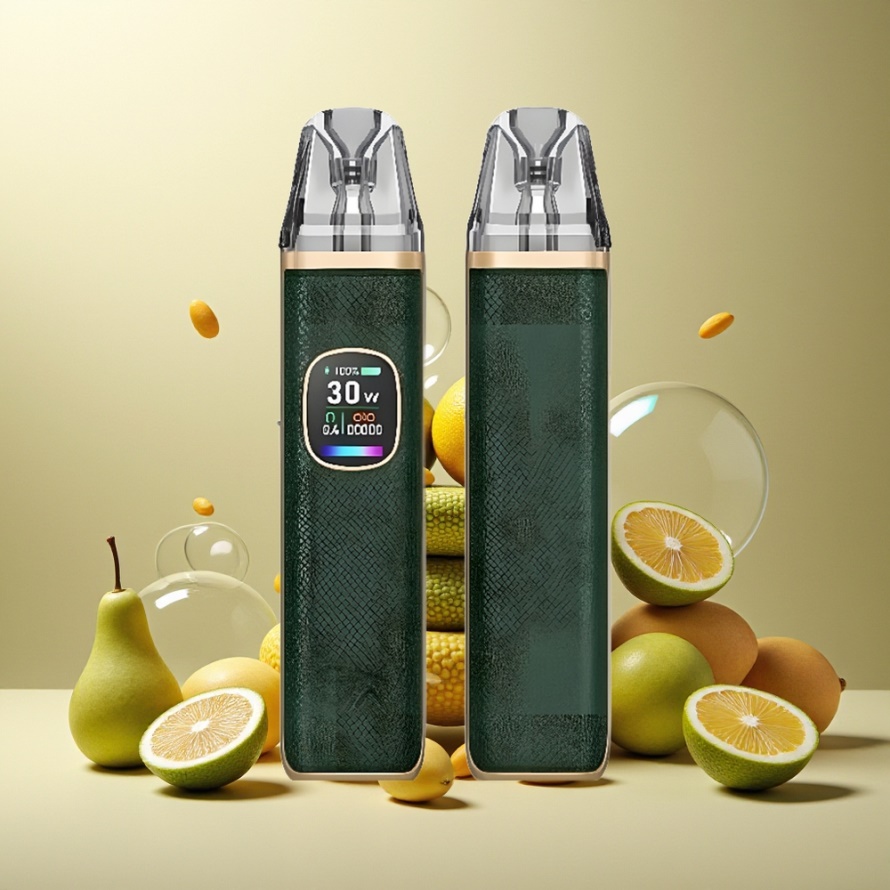 Oxva Xlim Pro 2 Svensk Grossist Pod Kit Grön Pyton 1300mAh 30W 2ml TFT Skärm