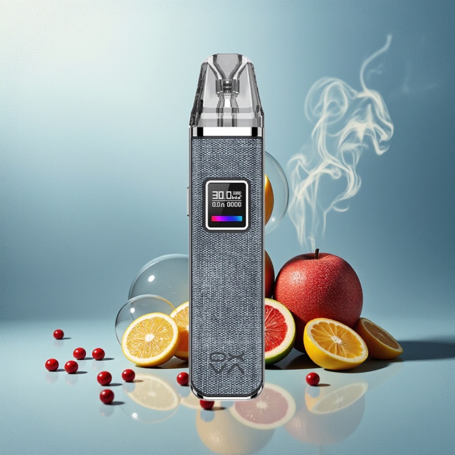 Oxva Xlim Pro Pod Vape Kit Denim Blå RGB Ljus 1000mAh Batteri Svensk Grossist