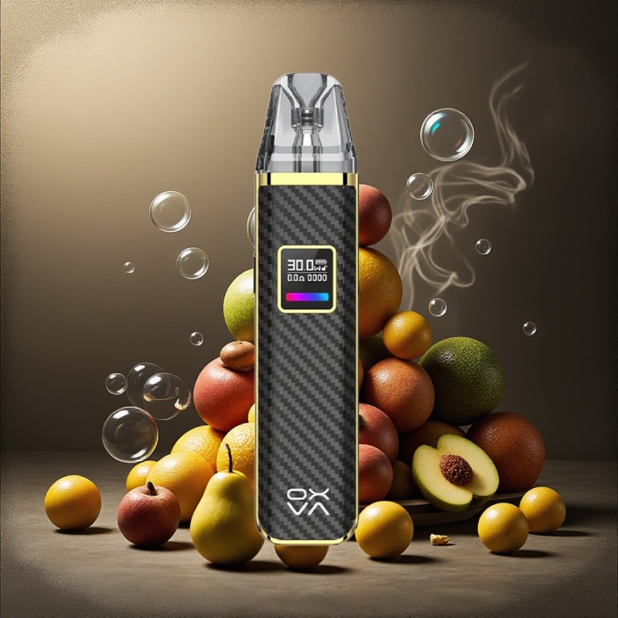 Oxva Xlim Pro Pod Vape Kit Svart Guld med RGB Light 1000mAh svensk grossist