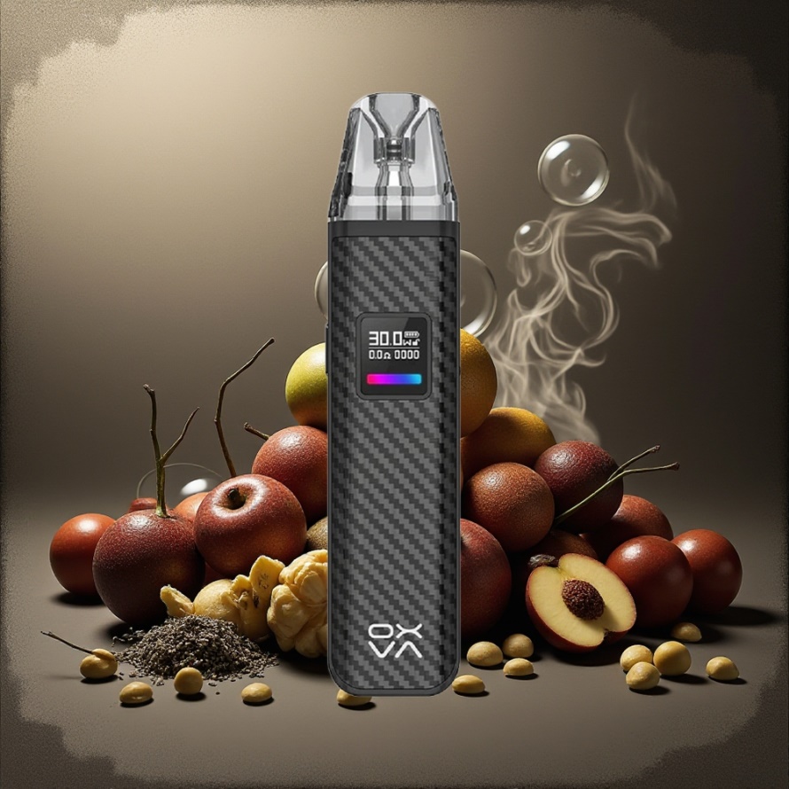 Oxva Xlim Pro Pod Vape Kit Svart Kol med RGB-belysning, 30W, 1000mAh – svensk grossist