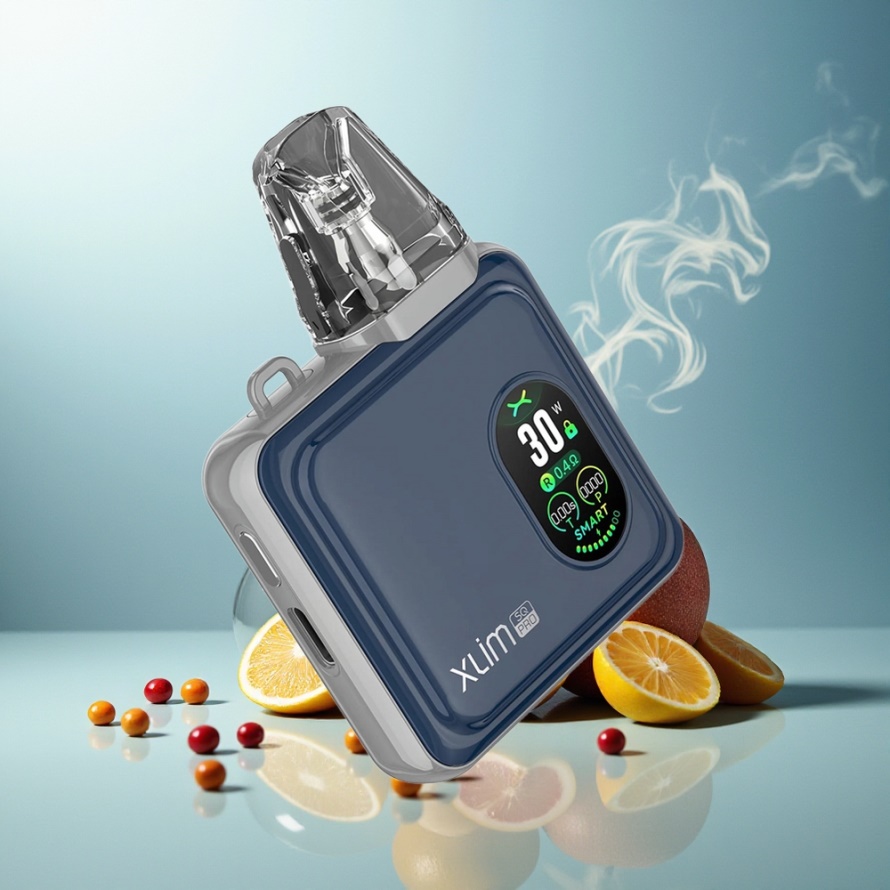 Oxva Xlim SQ Pro Vape Kit Mjuk Blå med 30W Max Power och 1200 mAh Batteri – Svensk Grossist