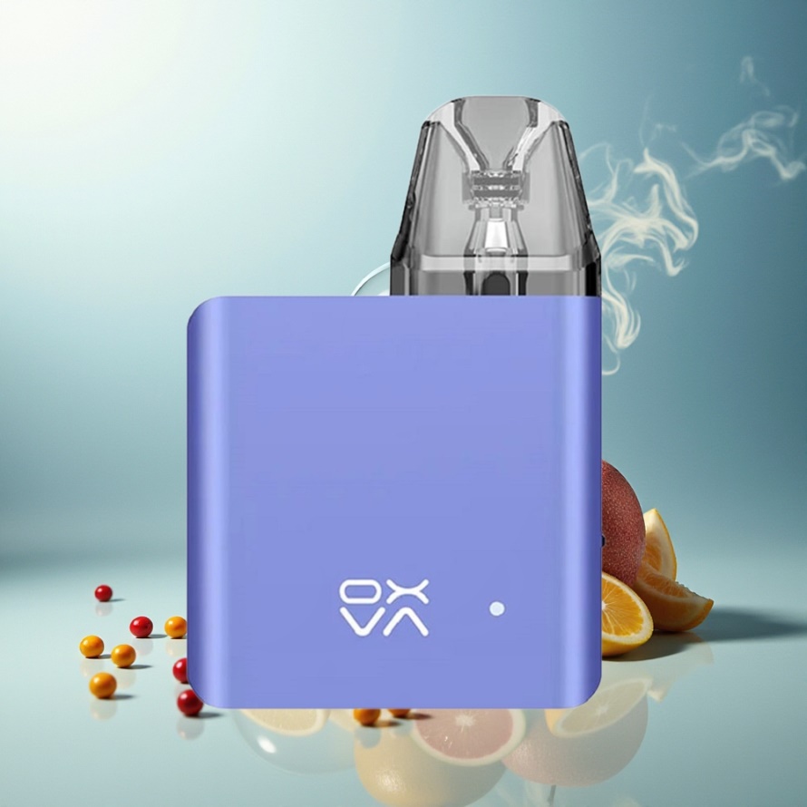 Oxva Xlim SQ 900mAh 25W 44g Svensk Grossist Vape Kit Ljusblå