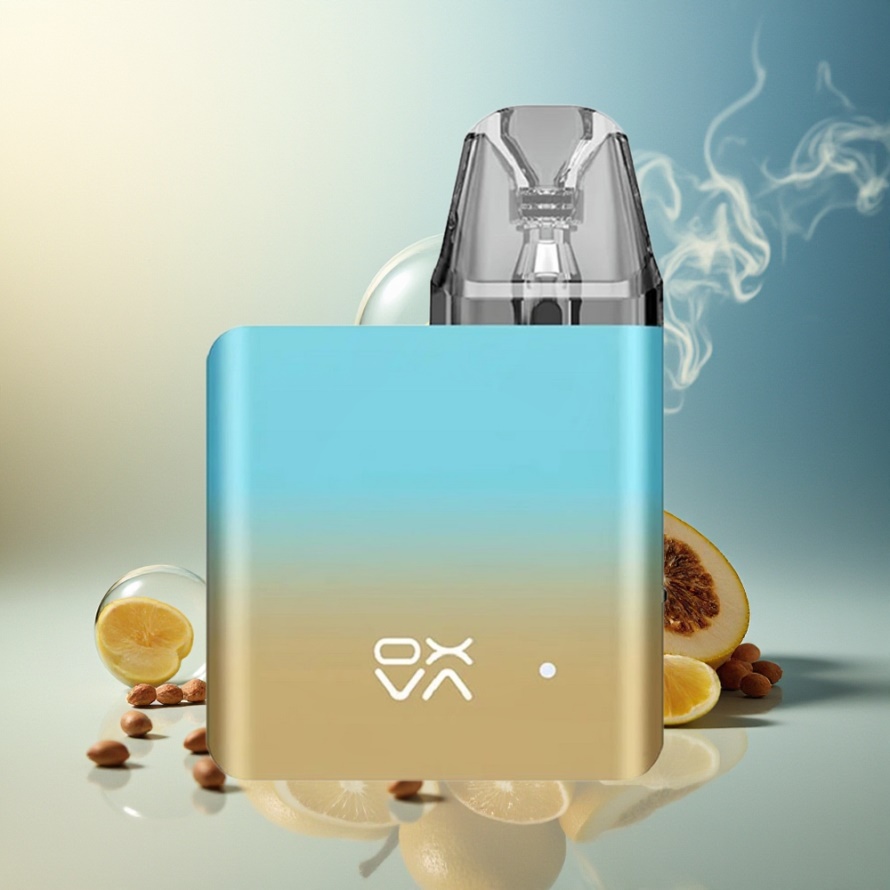 Oxva Xlim SQ Vape Kit 900mAh 25W Guld Blå svensk grossist
