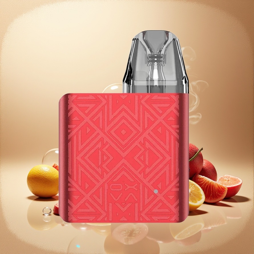 Oxva Xlim SQ Vape Kit Ceo Röd Svensk Grossist 900mAh 25W 0.6ohm 0.8ohm Typ-C