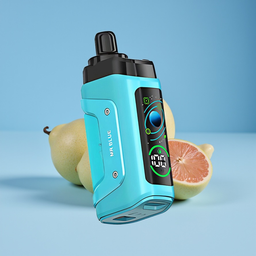 Razz Bar 45000 Puffs Engångsvape Herr Blå – Perfekt för svensk grossist