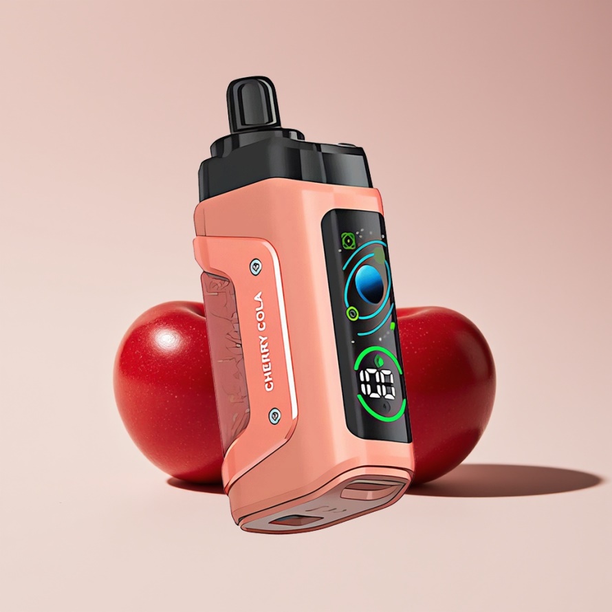 Razz Bar 45000 Puffs Engångsvape Körsbärskola – Perfekt för svensk grossist