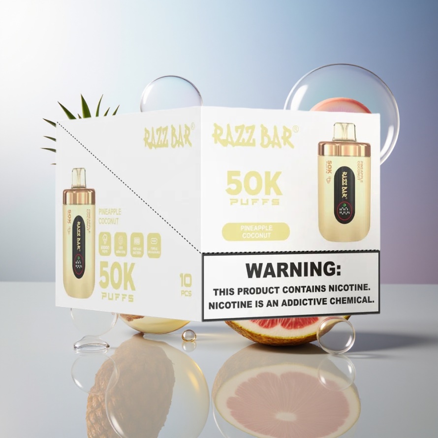 Razz Bar 50K Puffs Engångsvape Ananas Kokos – Svensk Grossist