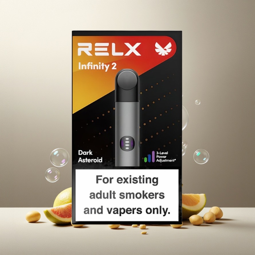 RELX Infinity 2 Svensk Grossist Vape-enhet Grå med 1.9 ml Kapacitet och 440mAh Batteri