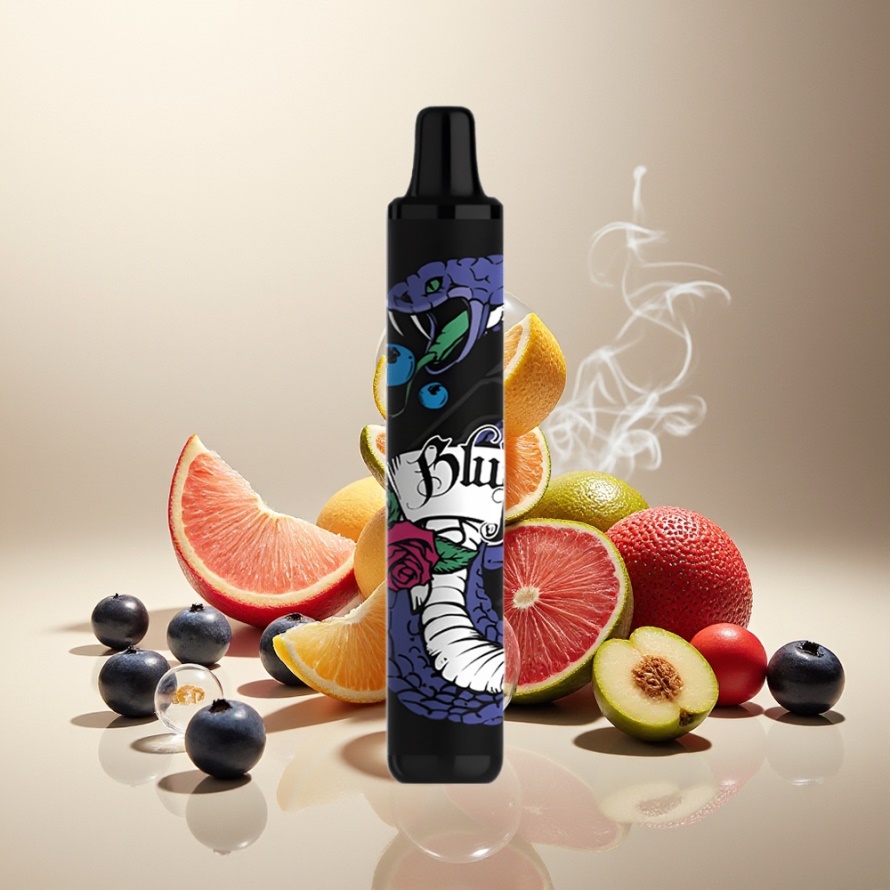 SMOK MINIONE 1600 Puffs 4.5ml 800mAh Engångs Vape Blåbär Is svensk grossist