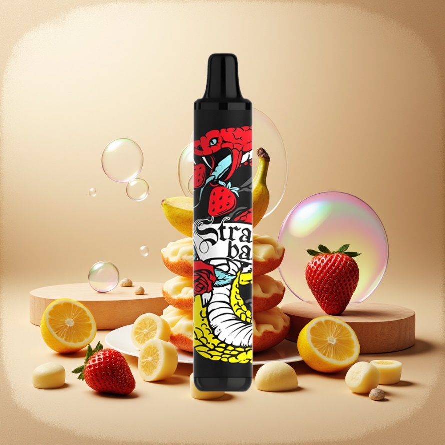 SMOK MINIONE 1600 Puffs 4.5ml 800mAh Engångsvape Jordgubb Banan svensk grossist
