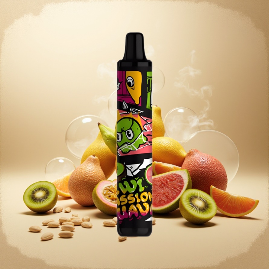 SMOK MINIONE 1600 Puffs 4.5ml 800mAh Svensk Grossist Engångs Vape Kiwi Passionsfrukt Guava
