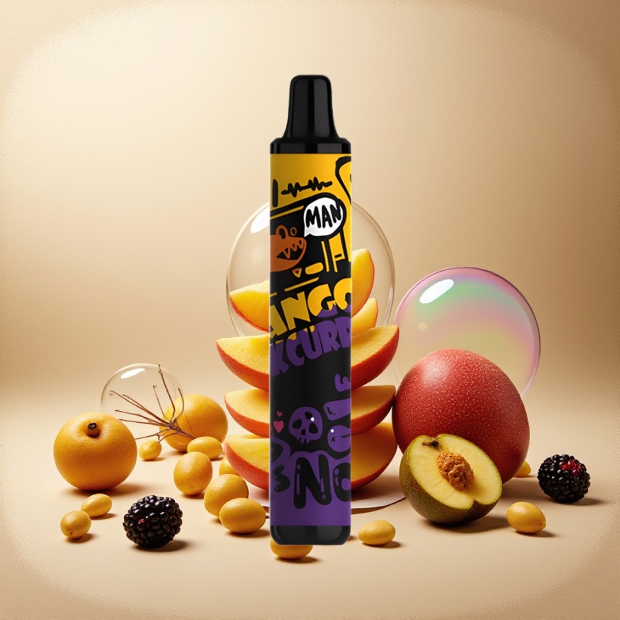 SMOK MINIONE 1600 Puffs Engångsvape Mango Svartvinbär 4.5ml 800mAh Svensk Grossist