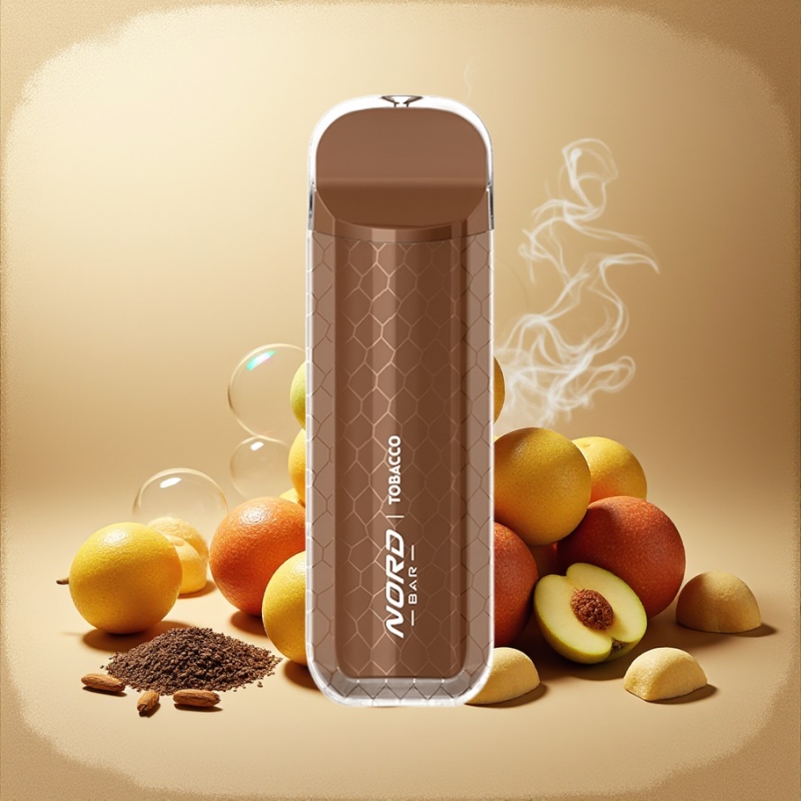 SMOK NORD BAR 4000 Puffs Engångs Vape Tobak (8.5ml, 600mAh, 50mg/ml) svensk grossist