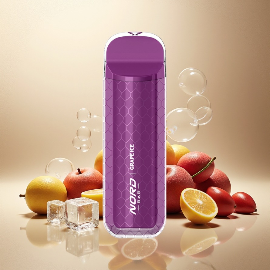SMOK NORD BAR 4000 Puffs Engångsvape Vinbärsglass 8.5ml 50mg/ml svensk grossist