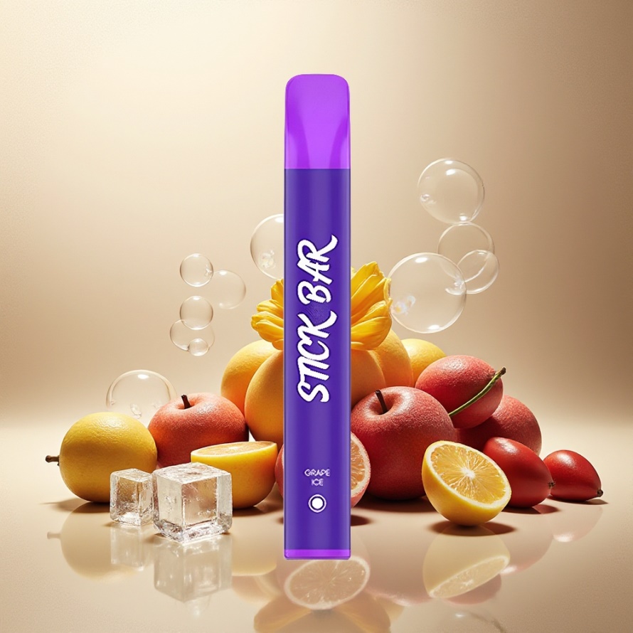SMOK Stick Bar 1000 Puffs Engångs Vape Druvis Is 550mAh svensk grossist