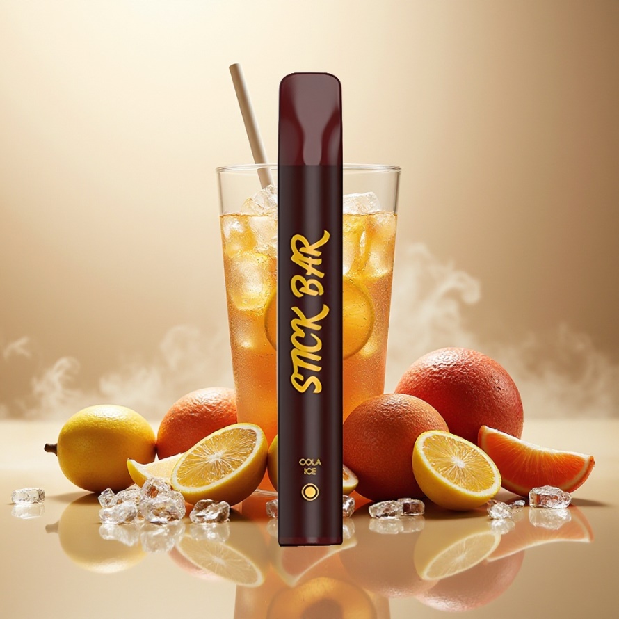 SMOK Stick Bar 1000 Puffs Engångsvape Cola Is 550mAh svensk grossist 14x102mm Rostfritt Stål