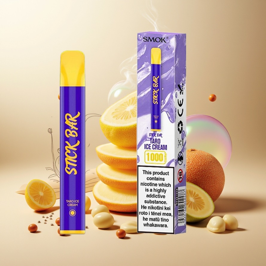 SMOK Stick Bar 1000 Puffs Engångsvape Tårglass 14x102mm 550mAh Svensk Grossist