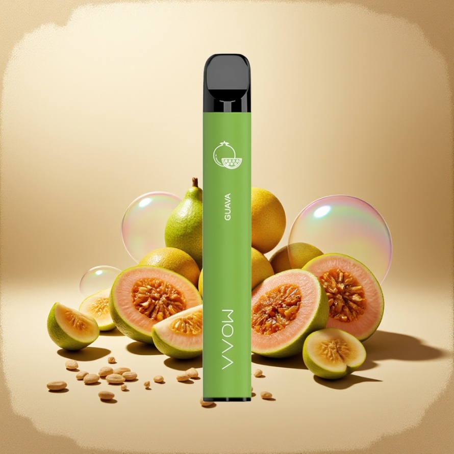 SMOK VVOW 600 Puffs Engångs Vape Guava 2ml 2% Nikotin 500mAh Svensk Grossist