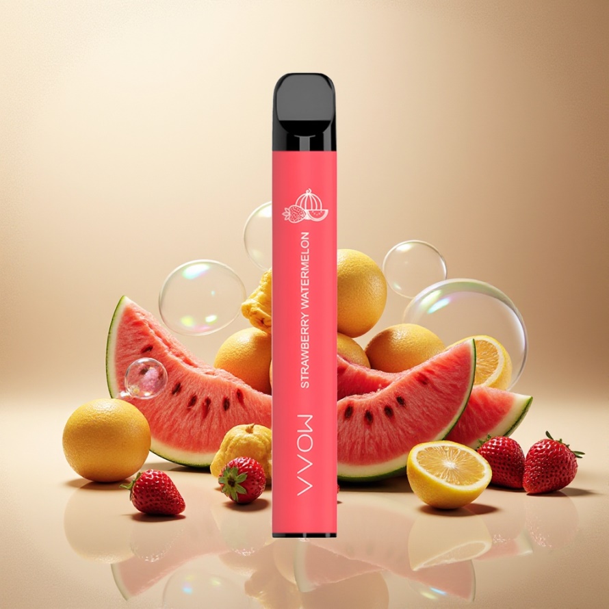 SMOK VVOW 600 Puffs Engångs Vape Jordgubb Vattenmelon 2ml 2% Nikotin Svensk Grossist