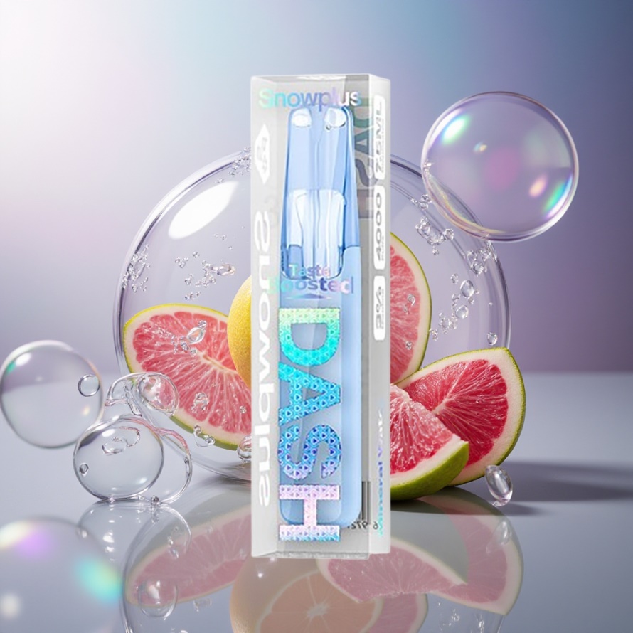 Snowplus Dash 4000 Puffs Engångsdevice Mineralvatten 7,5 ml 5% Nikotin Svensk Grossist