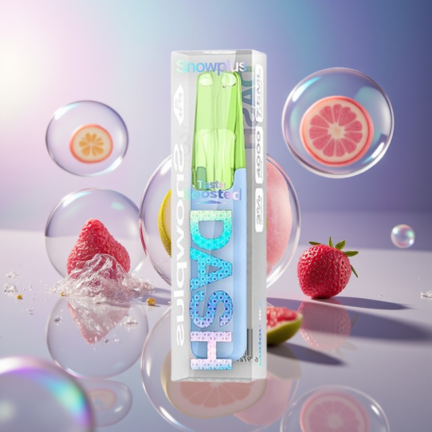 Snowplus Dash 4000 Puffs Engångsenhet Ceramic 530mAh 7.5ml Ludou Is svensk grossist