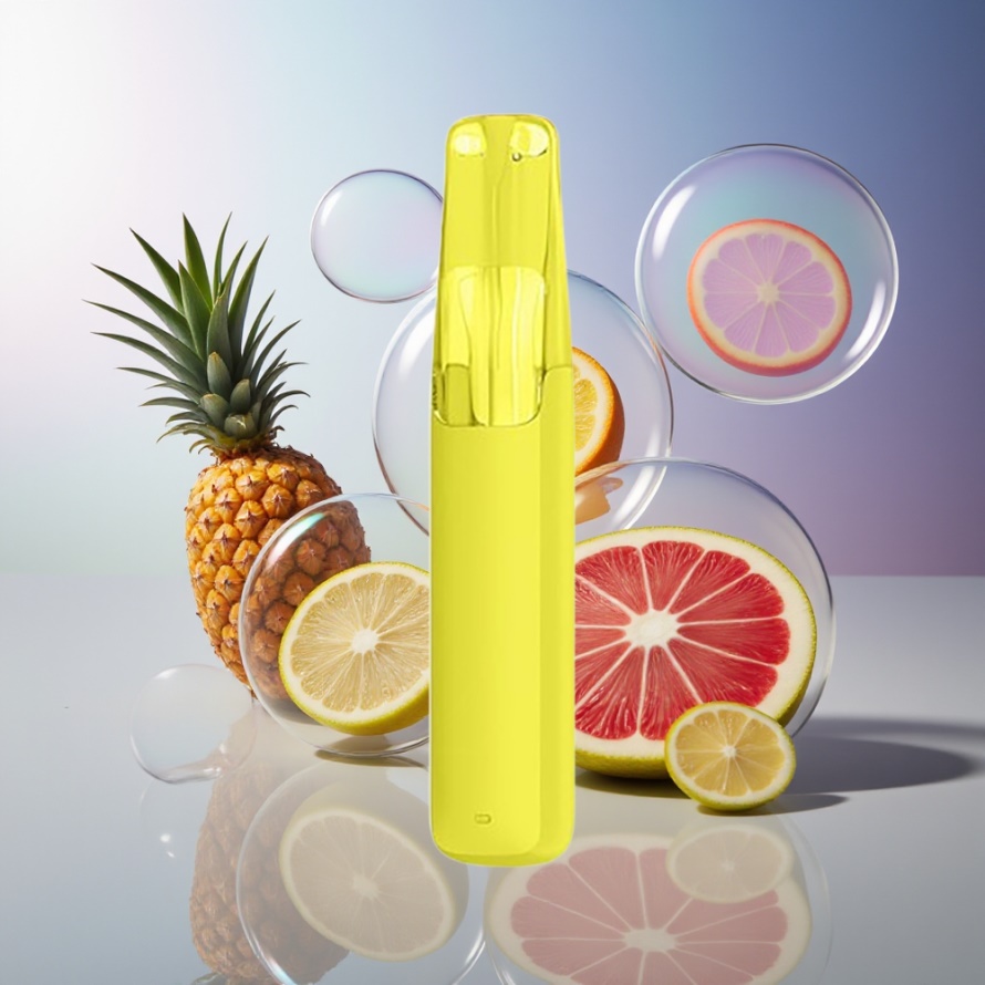 Snowplus Dash 4000 Puffs Engångsenhet Citron Ananas 7.5 ml Ceramic Svensk Grossist