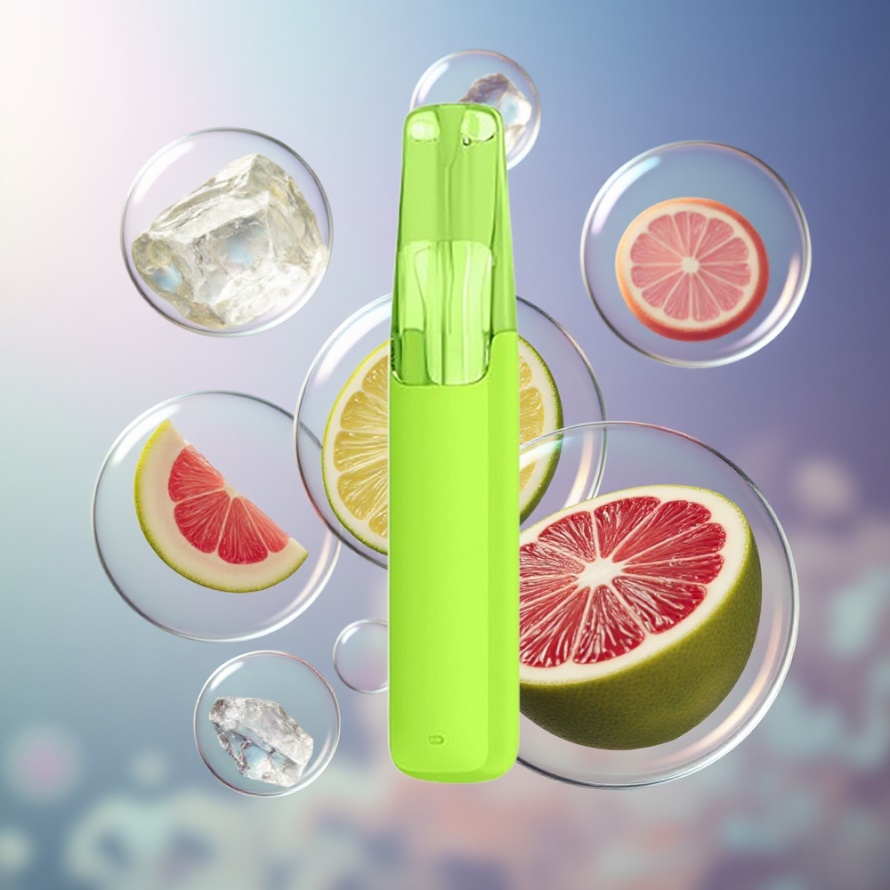 Snowplus Dash 4000 Puffs Engångsenhet Citron Lime Is 7.5 ml 530 mAh Svensk Grossist