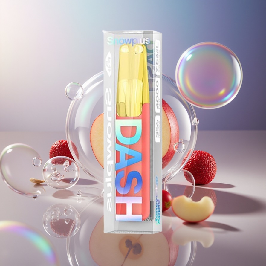 Snowplus Dash 4000 Puffs Engångsenhet Honungskrispigt Äpple Ceramic 530mAh svensk grossist